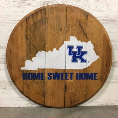 University of Kentucky Home Sweet Home Barrel Head - Image 4