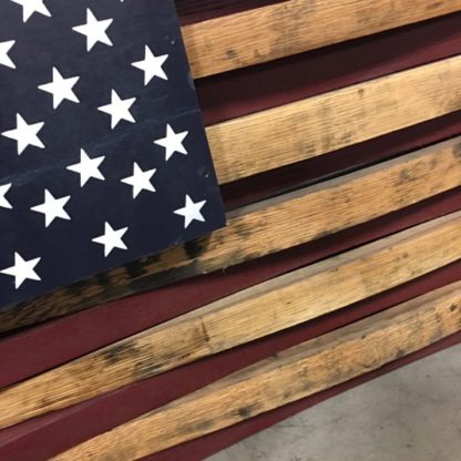 Barrel Stave American Flag - Image 3