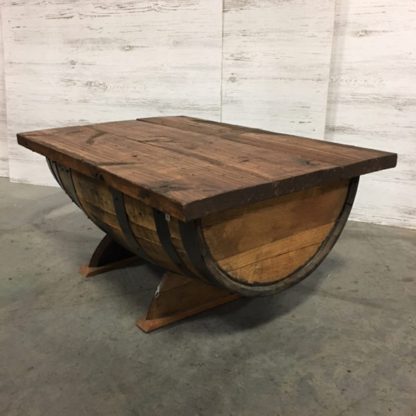 Bourbon Barrel Coffee Table - Image 2