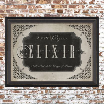 Framed Elixir Print