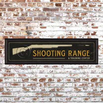 Framed Shooting Range Print