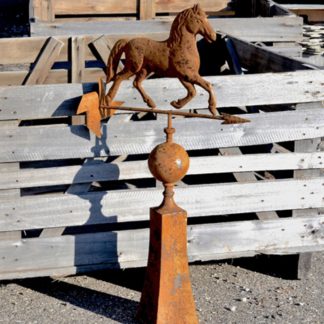 Rusted Horse Weathervane