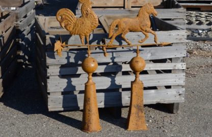 Rusted Horse Weathervane 3