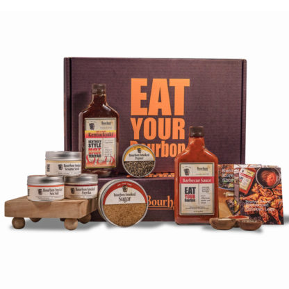 Eat Your Bourbon Gourmet Grilling Gift Box