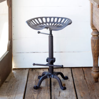 vintage tractor seat barstool