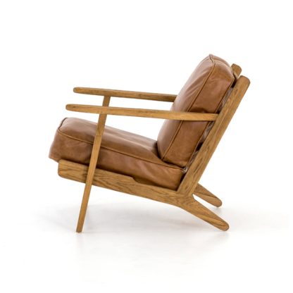 four hands brooks lounge chair palomino 3