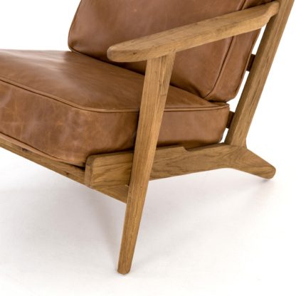 four hands brooks lounge chair palomino 5