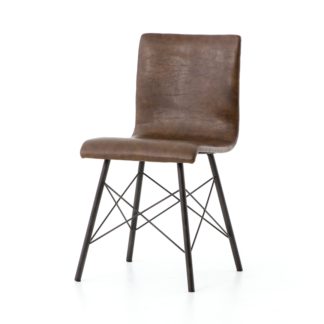 four hands diaw dining chair brown
