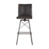 four hands diaw barstool black 2