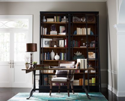 four hands ivy bookcase black 2