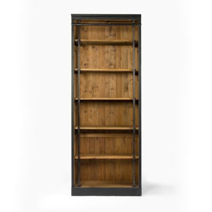 four hands ivy bookcase black 4