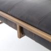 Oxford Tufted Square Coffee Table Ebony - Image 2