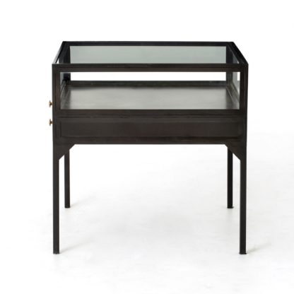 four hands shadow box end table 5