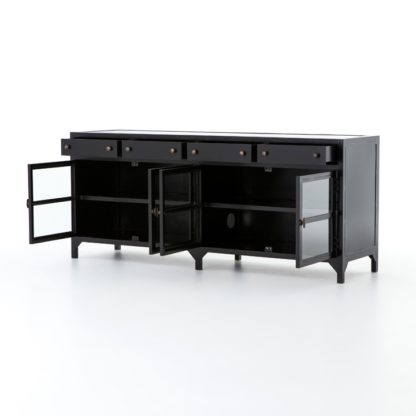 four hands shadow box media console 5