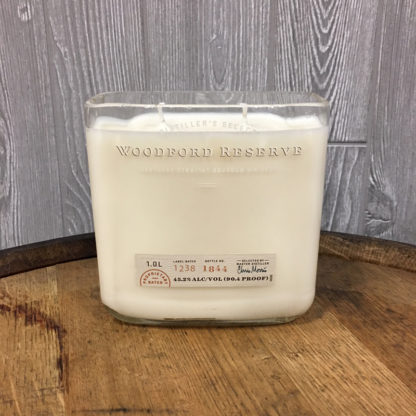 Recycled Woodford Reserve Bourbon Candle