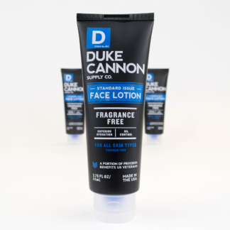 duke cannon standard issue face lotion