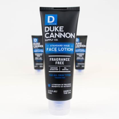 duke cannon standard issue face lotion