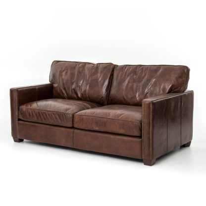 Larkin Leather Sofa 72"