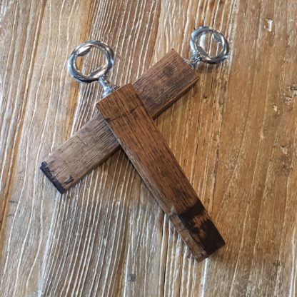 bourbon barrel stave bottle opener