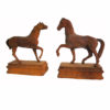 Vintage Rusted Horses (set of 2) - Image 2