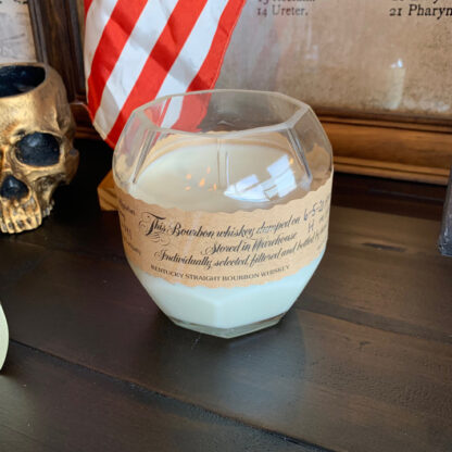 Recycled Blanton's Bourbon Candle