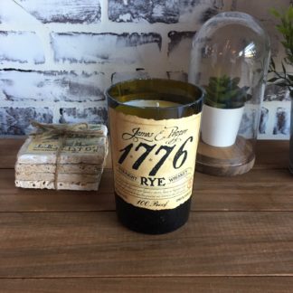 James E. Pepper 1776 Rye bourbon candle