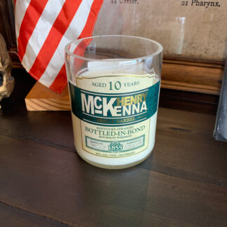 Recycled Henry McKenna Bourbon Candle