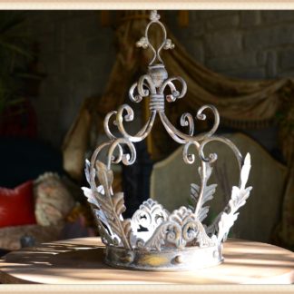 Metal Gold Filigree Crown