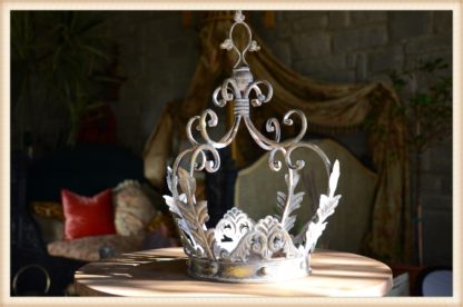 Metal Gold Filigree Crown