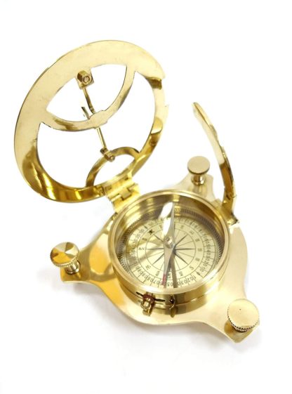 Vintage Sundial Compass