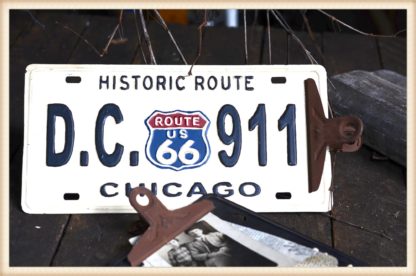 Chicago License Plate Clipboard