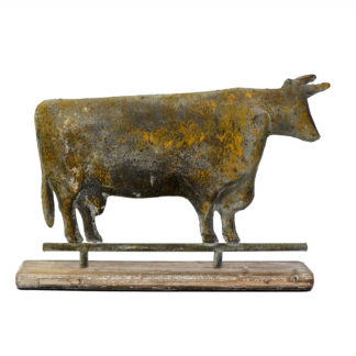 Rusted Cow Weathervane