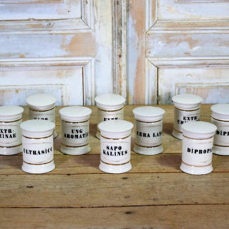 Ceramic Apothecary Jars