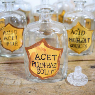 Clear Apothecary Jars