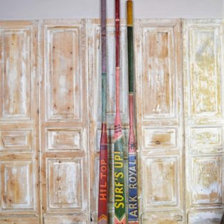 Vintage Painted Oars