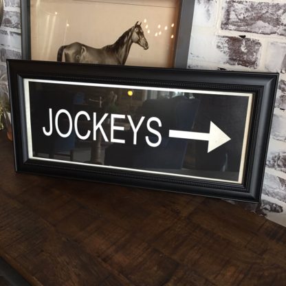 JOCKEYS Framed Print