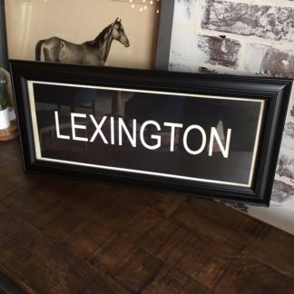 LEXINGTON Framed Print