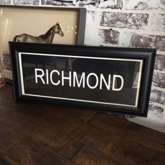 RICHMOND Framed Print
