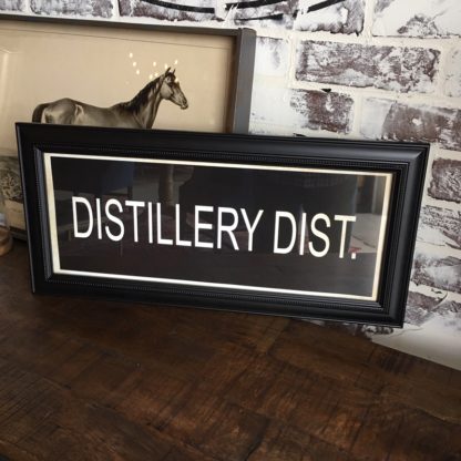 DISTILLERY DISTRICT Framed Print