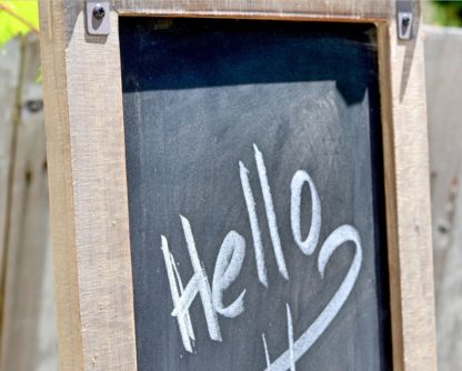 Barn Slider Chalkboard