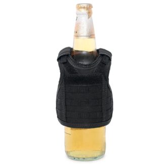 Tactical Beer Vest Koozie (Black)