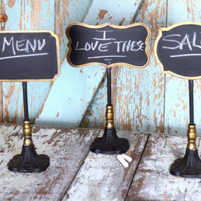 Metal Stand Mini Chalkboards