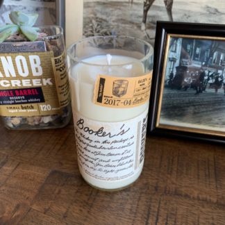 Recycled Booker's Bourbon Candle