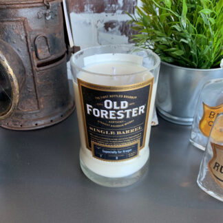 Recycled Old Forester Single Barrel Whiskey Candle