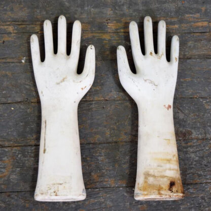 Vintage Porcelain Glove Forms