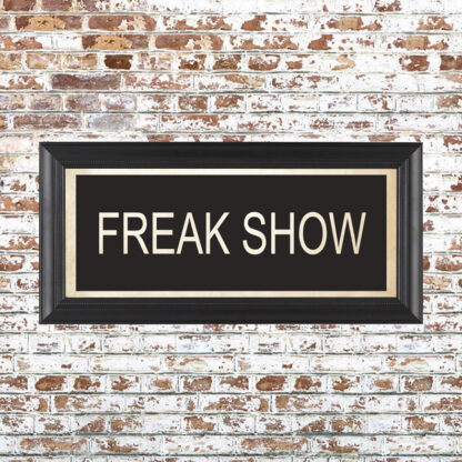 FREAKSHOW Framed Print