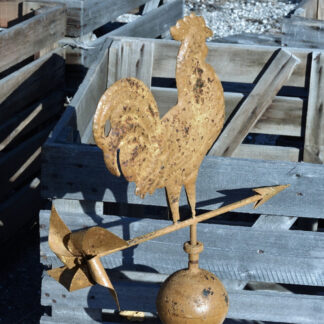 Rusted Rooster Weathervane