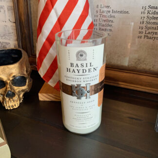 Recycled Basil Hayden Bourbon Candle