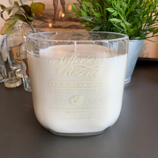 Recycled Jefferson's Reserve Rum Cask Bourbon Candle