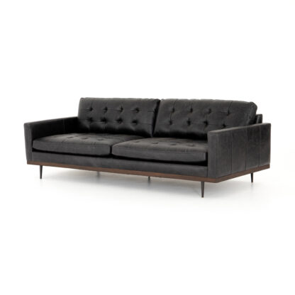 Lexi Sofa- Sonoma Black Leather